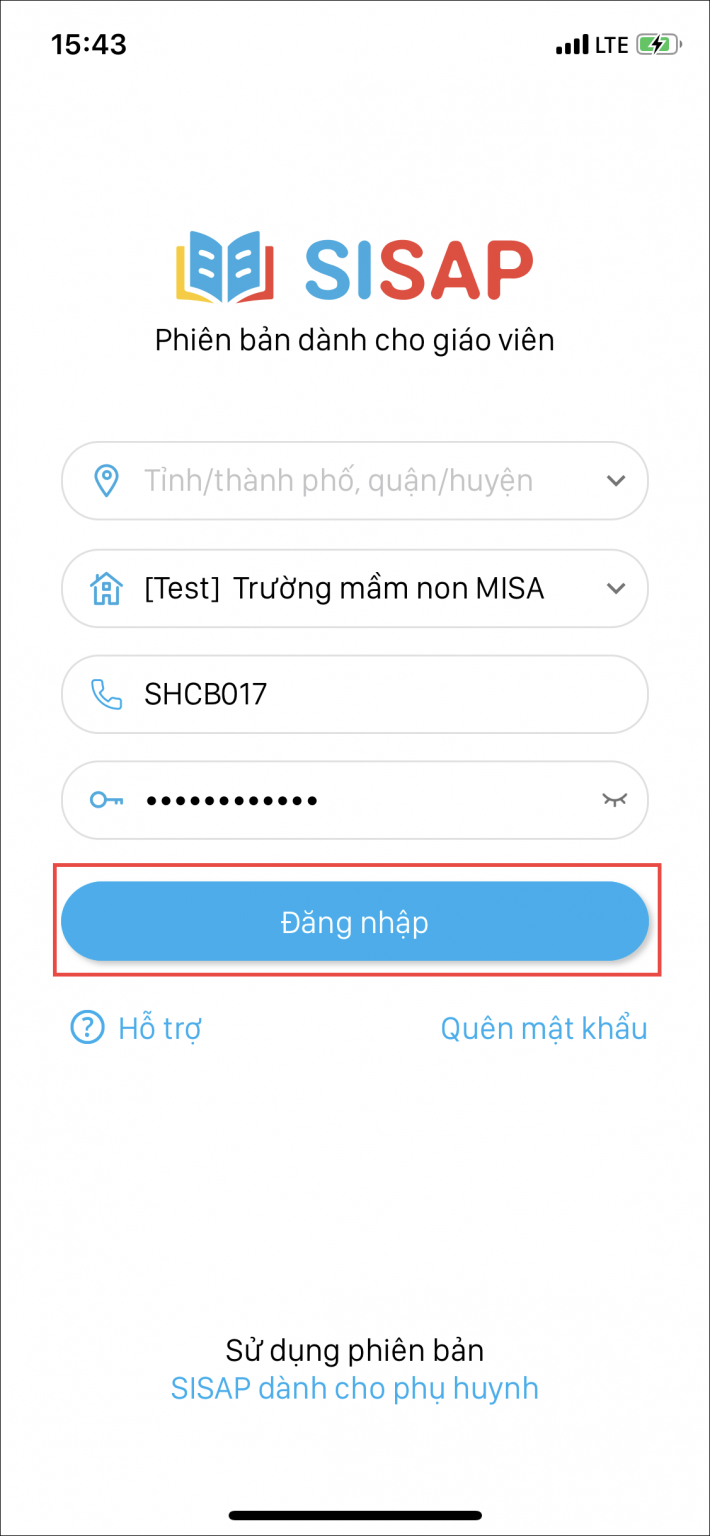 [SISAP Giáo viên] Hướng dẫn tải và cài đặt SISAP Giáo viên - MISA EMIS